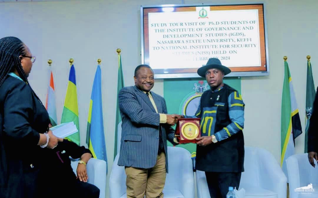 Read more about the article Nasarawa State University, Keffi on a Study Tour to National Institute for Security Study (NISS)